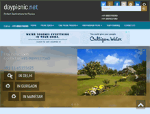 Tablet Screenshot of daypicnic.net